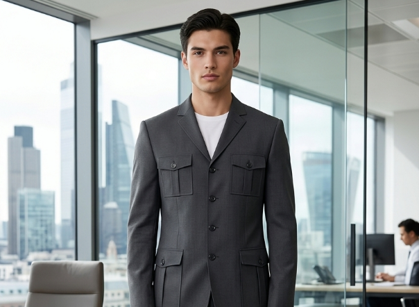 Modern Corporate Office Uniform for Men